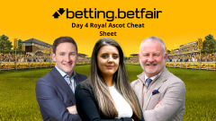 Betfair racing cheat for Royal Ascot day 4